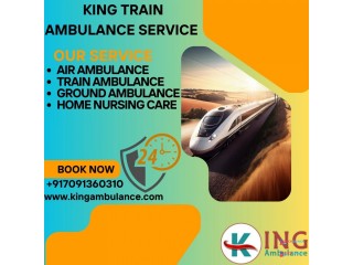 King Train Ambulance Service in Patna gives the best doctor experience to the patients