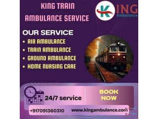 King Train Ambulance Service in Bangalore provides a great experience to patients