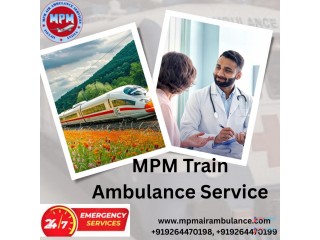 MPM Train Ambulance in Patna Comes with Medical Support Unit during Move