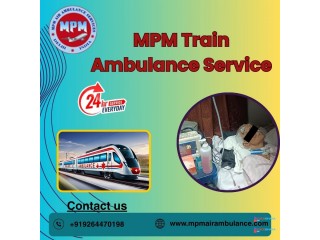 MPM Train Ambulance Services Provide Help with Ticket Booking in Ranchi