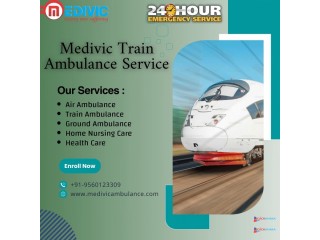 Medivic Train Ambulance Places a Dedicated Team to Handle Patients in Patna