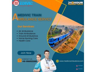 Highest Intensity of Transfer is done by Medivic Train Ambulance in Kolkata