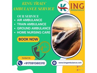 King Train Ambulance Service in Mumbai is ready to help you 24 hours a day