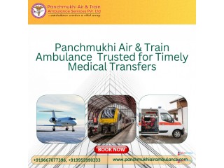 Select Panchmukhi Train Ambulance Service in Delhi to avails ICU-level care