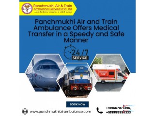 Utilize Panchmukhi Train Ambulance Service in Guwahati to ensure your well-being