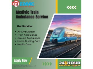 The Medivic Train Ambulance Service in Ranchi for life-saving support on the move