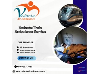 Guwahati Vedanta Train Ambulance gives the best medical transfer at a very affordable price