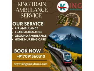 King Train Ambulance Service in Patna takes you to the health center