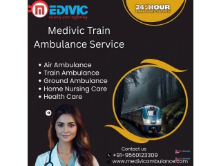 Medivic Train Ambulance Always Try to make better Patient Health during convey in Bangalore