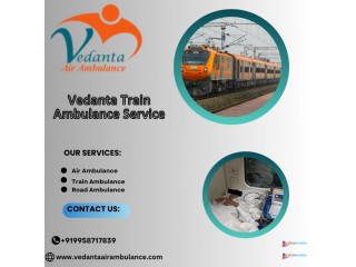 Vedanta Train Ambulance suffering transports services the sick patient