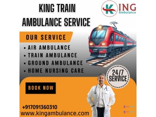 King Train Ambulance Service in Mumbai provides special care to critically injured patients