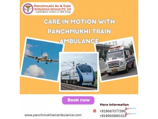 Use Panchmukhi Train Ambulance Service in Chennai to get immediate assistance