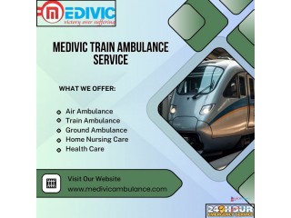 For round-the-clock emergency transfer by Medivic train ambulance in Mumbai