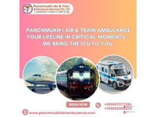 Hire Panchmukhi Train Ambulance Service in Hyderabad for compassionate medical care