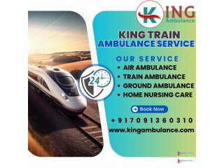 King Train Ambulance Service in Lucknow provides easy access to health centers