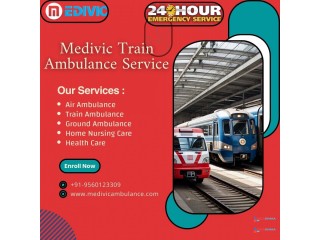 Enroll for compassionate medical care at Medivic Train Ambulance Service in Guwahati