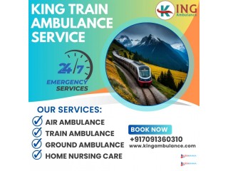 The Evaluated Time Taken by King Train Ambulance for Relocation in Nagpur is Less