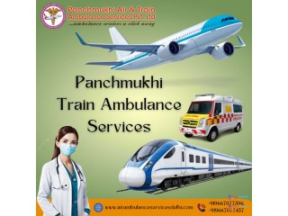 Utilize Panchmukhi Train Ambulance Service in Nagpur to acquire life support apparatus