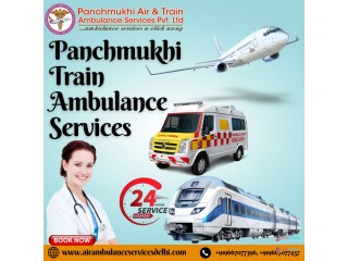 Utilize Panchmukhi Train Ambulance Service in Kochi to obtain life support supplies