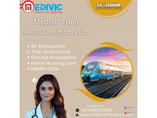 Unwanted delays during Transfer Never Happen in Patna with Medivic Train Ambulance
