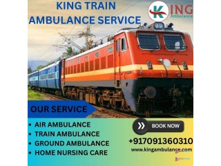 The fastest treatment facility in Pune is provided by King Train Ambulance Service