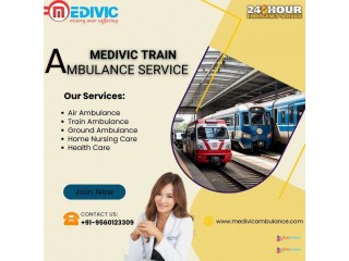 Patient cans Effortlessly Receive Shifting in Guwahati with Medivic Train Ambulance