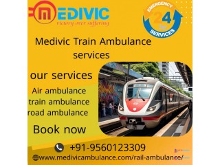 Medivic Offers an Aid to the Ones in Grave Need of a Train Ambulance in Gorakhpur