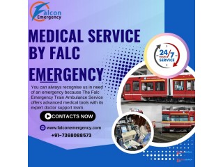 Using the Falc Emergency Train Ambulance in Ranchi to convey the patient remains simple and secure