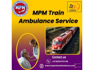 MPM Train Ambulance Adheres to the Hospital's Protocols in Siliguri for Moving