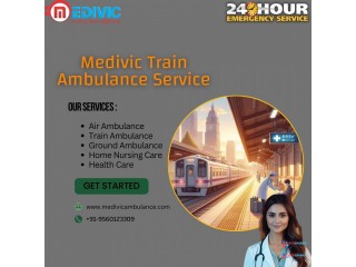 Medivic Train Ambulance has all the items the Patient Needs during Transfer in Mumbai