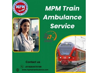 Patient transported to hospital by MPM Train Ambulance in Allahabad