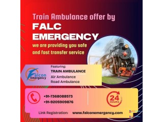 Falc Emergency Offers Convenient Train Medical Transportation to Patients in Hyderabad