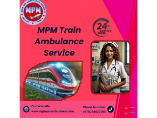 MPM Train Ambulance in Bhopal provides transfer facilities at an affordable cost