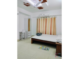Premium Furnished 1BHK Apartment for Rent in Bashundhara R/A