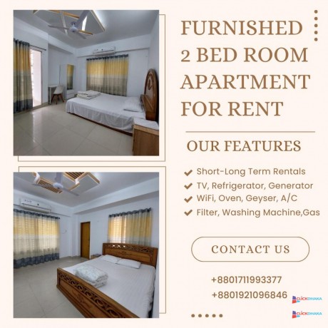 furnished-2bhk-serviced-apartment-rent-in-bashundhara-ra-big-0