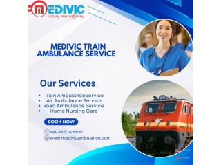 Medivic Comes with a Therapeutic Aid Provider Crew in Nagpur in a Train Ambulance