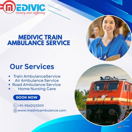 medivic-comes-with-a-therapeutic-aid-provider-crew-in-nagpur-in-a-train-ambulance-big-0