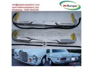 Mercedes BenzW108 W109 bumpers with rubber