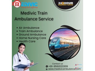 Medivic Provides ICU Facility on Running Train in Patna on its Train Ambulance