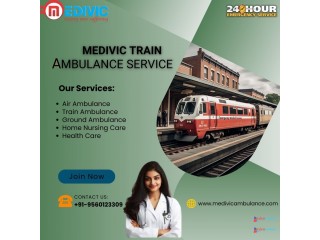 Medivic Furnishes an ICU Establishment on a handling Train in Guwahati on its Train Ambulance