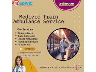 Medivic delivers exceptional ICU facilities on running trains in Kolkata with its train ambulance service