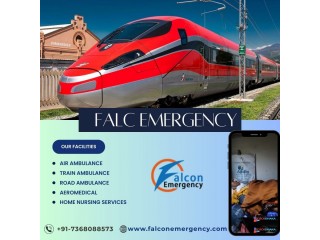 Get a timely arrival by Falc Emergency Train Ambulance in Patna