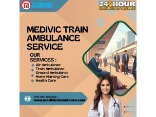 Medivic Train Ambulance Services in Bangalore furnishes families with comprehensive care