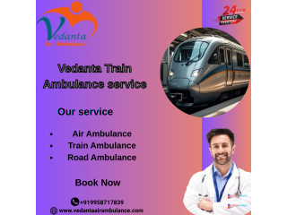 Vedanta Sends Trained Assistants to Ride Along in Patna in a Train Ambulance