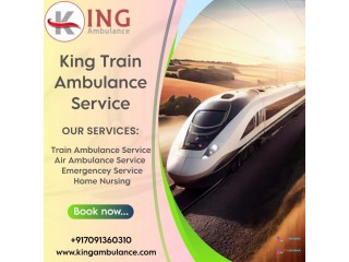 King Train Ambulance in Jabalpur Transportation Patients with Life-Saving Equipment