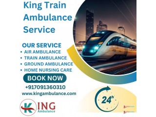King Train Ambulance helps patients with special arrangements inside Ranchi