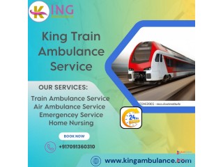King Offers Proactive Mobility across Distances in Delhi in a Train Ambulance
