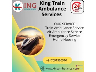 Book King Train Ambulance service in Allahabad is a reliable and comfortable transfer of patients
