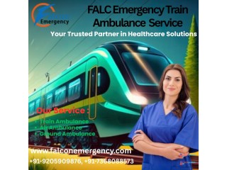 FALC Emergency organizes vital transfers with medical experience in a train ambulance in Delhi
