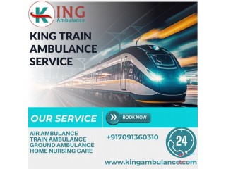 King Offers Critical-care Coaches on Instant Standby in Patna in its Train Ambulance
